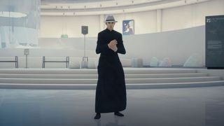 Sifu's new Master Hand outfit, complete with fedora