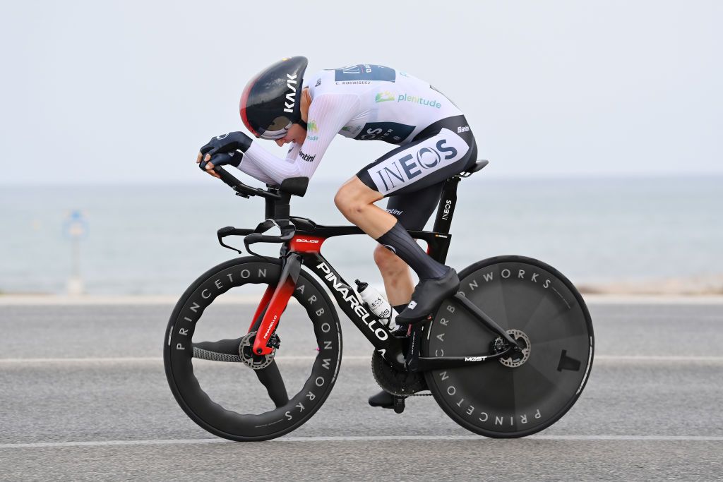 Carlos Rodriguez Cano on stage 10 at the Vuelta a Espana