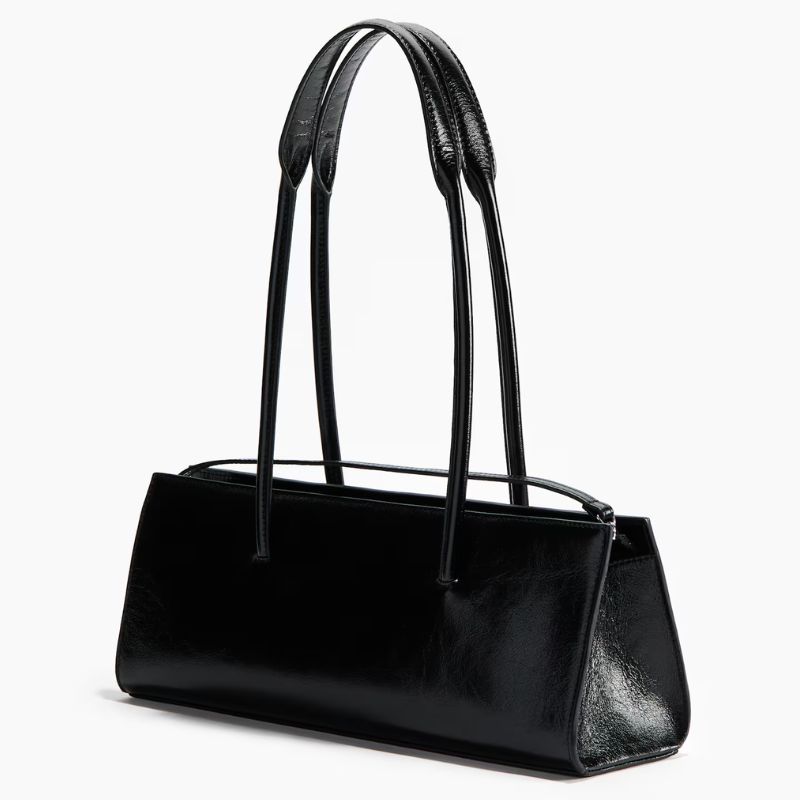 H&amp;amp;M, top handle black bag