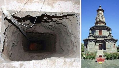 These Chinese tomb raiders tried to tunnel into a 1,400-year-old temple