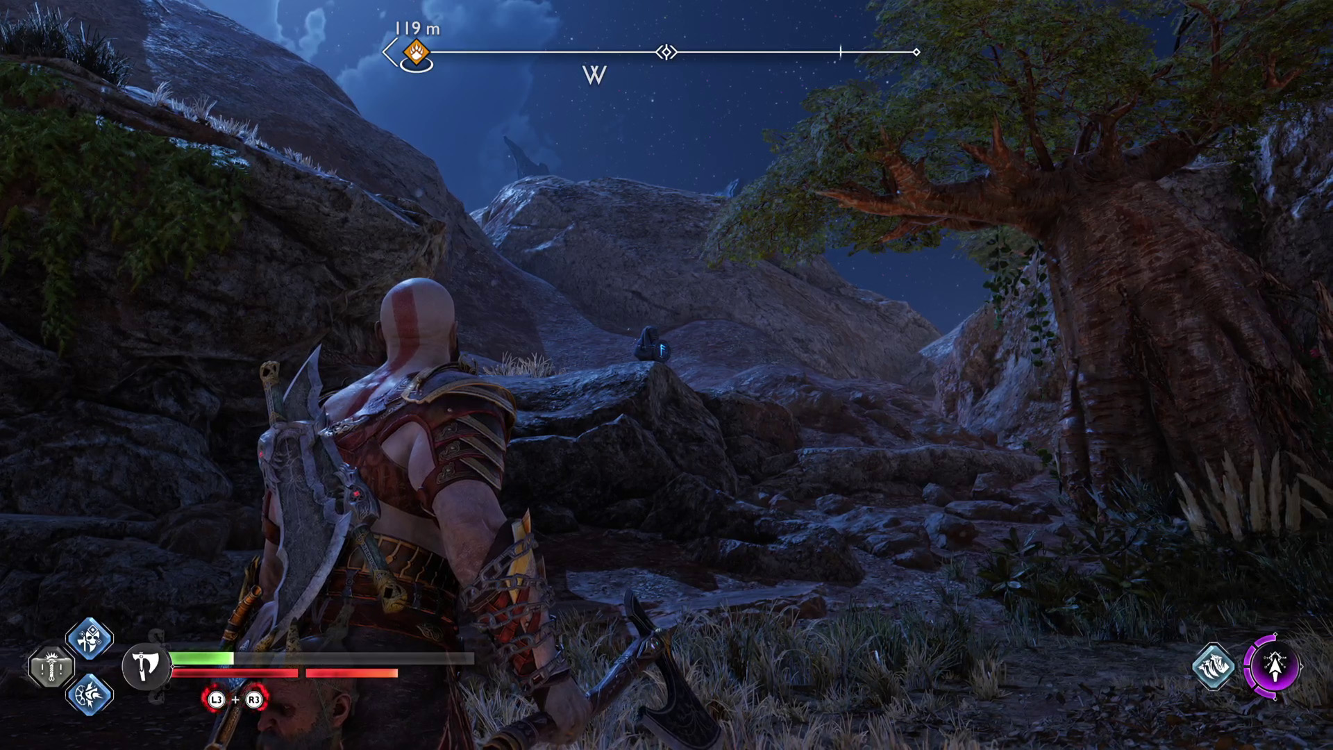 God of War Ragnarok runic Nornir chests in the Vanaheim crater area