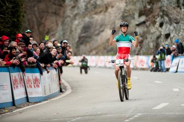 Marco Fontana (Cannondale Factory Racing) finishes third in Houffalize
