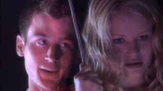 Jesse Cadotte and Emilie de Ravin in Carrie 2002