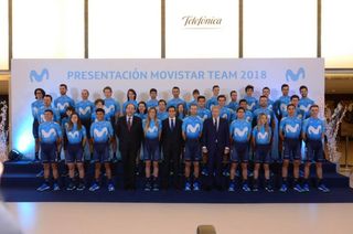 Both Movistar teams were presented together