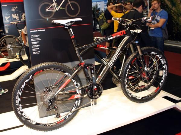 BMC's FS01 cross-country full-suspension flagship is only modestly updated for 2011 and still boasts a claimed frame-plus-shock weight of just 2kg.