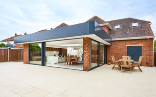 building an extension - creating an entertaining space