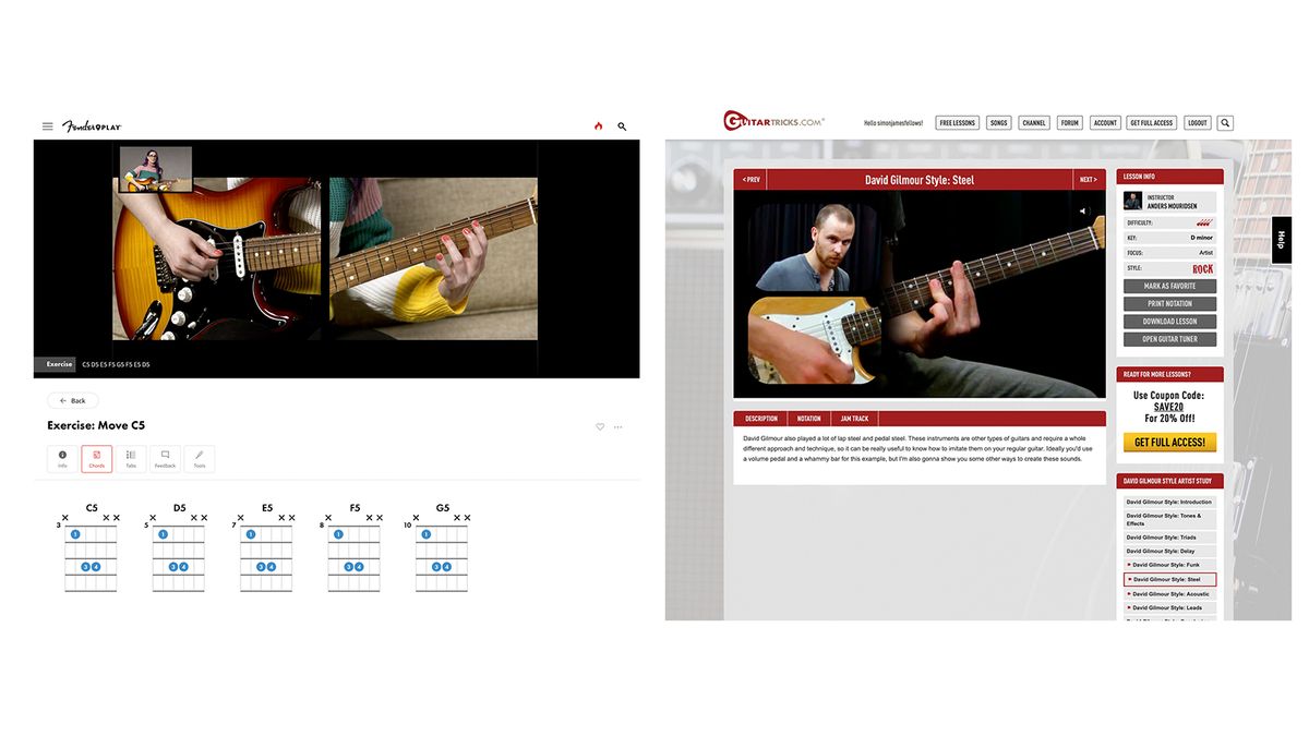 Fender Play vs Guitar Tricks: which is better? | Guitar World