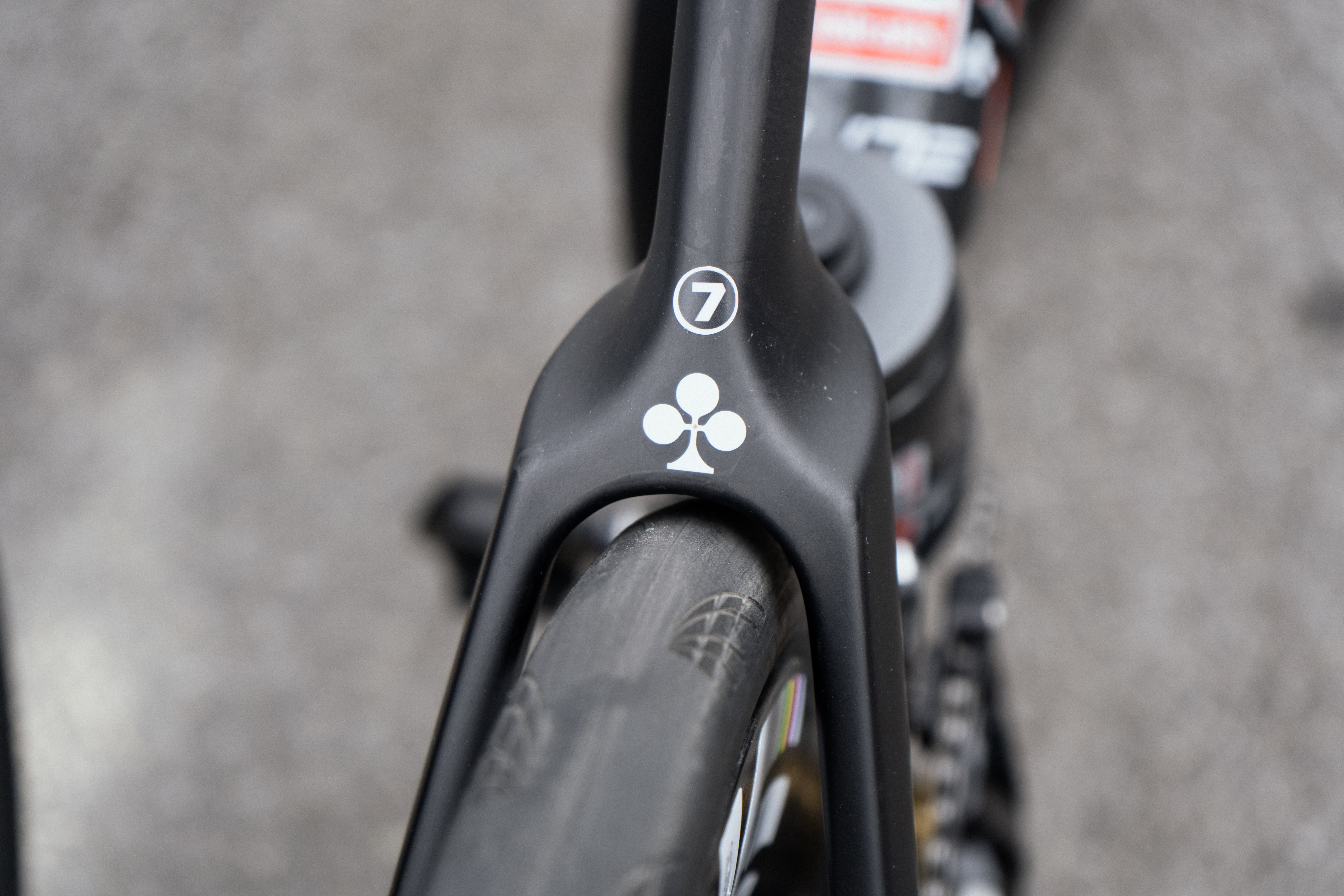 La bicicleta de carreras de Tadej Pogacar