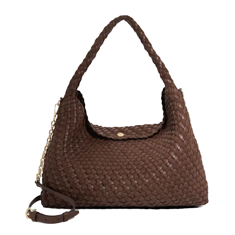 Brown woven handbag Dune London