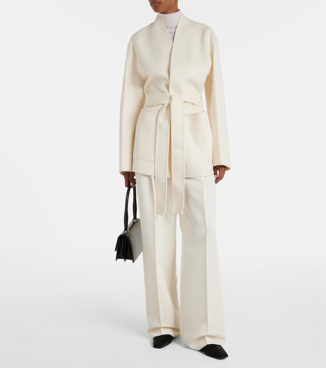 Belted Wool Jacket