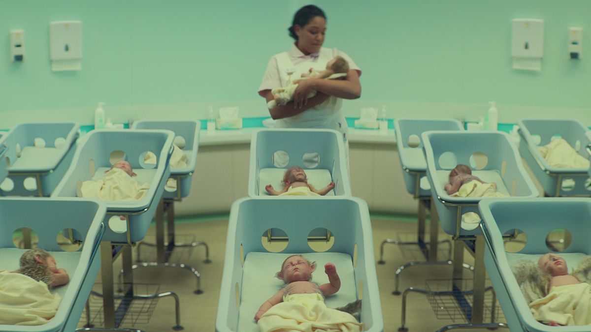Hybrid babies in "Sweet Tooth" on Netflix.