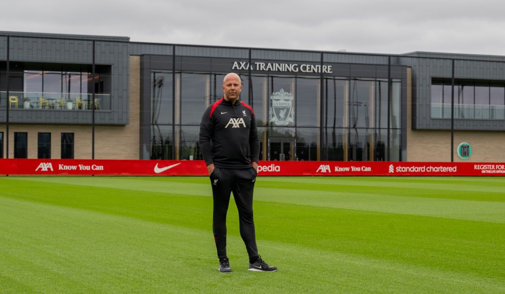 Arne Slot new first team manager of Liverpool Football Club at AXA Training Centre on June 19, 2024 in Kirkby, England