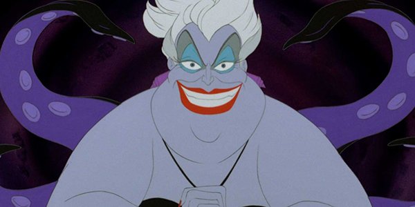 Ursula delighting in her plan