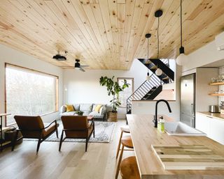 house with wooden flooring