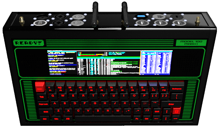 READY! Model 100 Renders