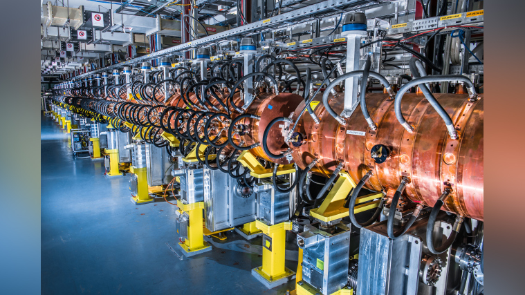 This accelerator complex in the Large Hadron Collider helps to boost particles to super-high energies.