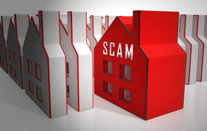 Property Scam Icon Real Estate Fraud