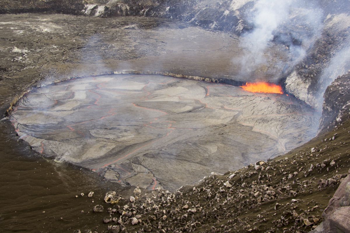 Kilauea lava lake