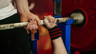 Bench press grip