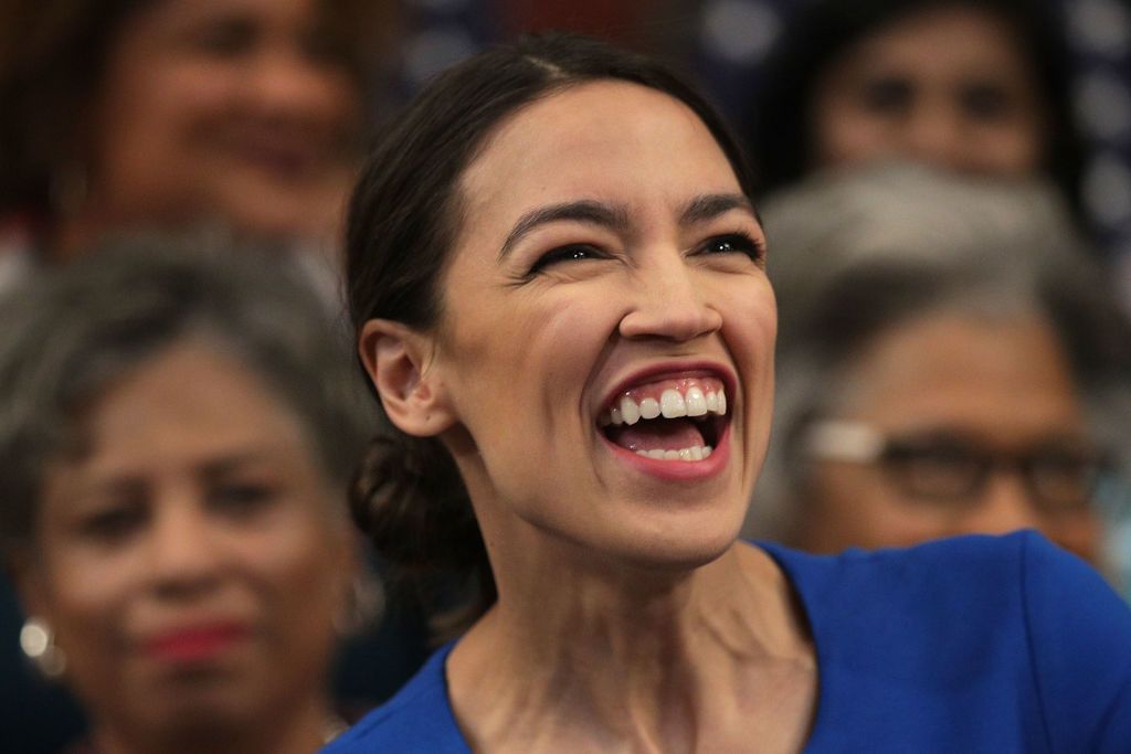 Alexandria Ocasio-Cortez.