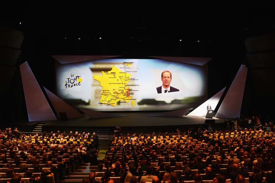 The Tour de France 2017 presentation
