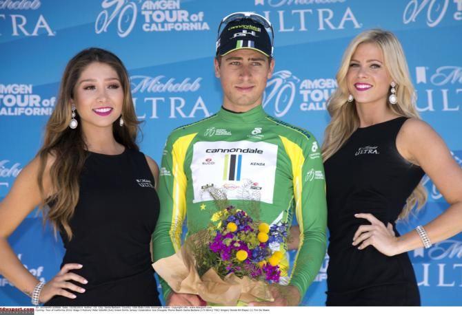Peter Sagan in the green jersey
