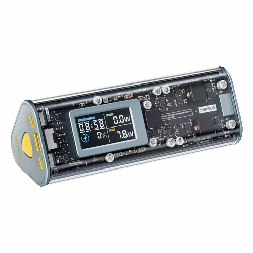 Shargeek 170 (140W, 24K) power bank in grey