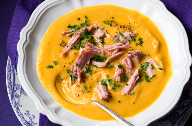 Yellow Split Pea and Ham Soup - Vikalinka