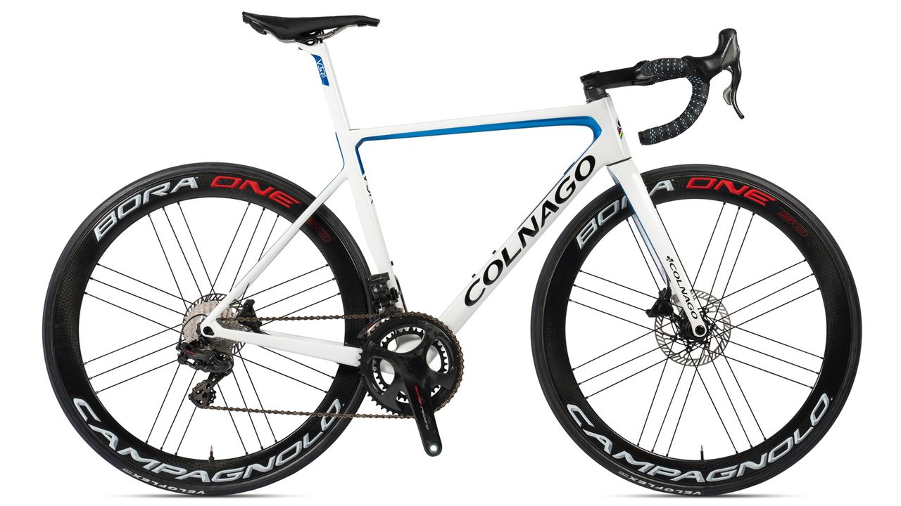 Colnago V3Rs with disc brakes, Super Record EPS 12 speed and Bora One wheels