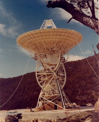 Built in 1964 to support deep-space missions such as Mariner 4, Deep Space Station 42 (DSS-42) was located in Tidbinbilla, Australia (near Canberra). DSS-42 was a 26-meter (85 feet), hour-angle and declination antenna with additional equipment from the Manned Space Flight Network (MSFN) to provide backup for the Apollo program.