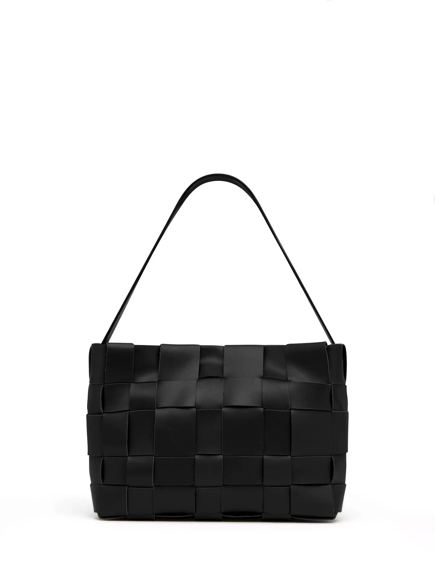 St. Agni, Woven Mini Leather Tote Bag