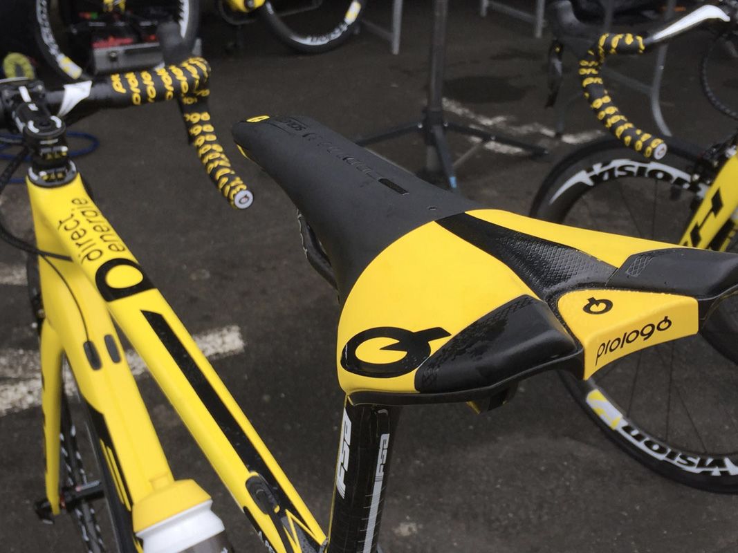 Direct Energie also got their own custom colour matched ProLogo saddles