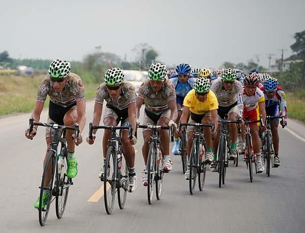 A group of riders