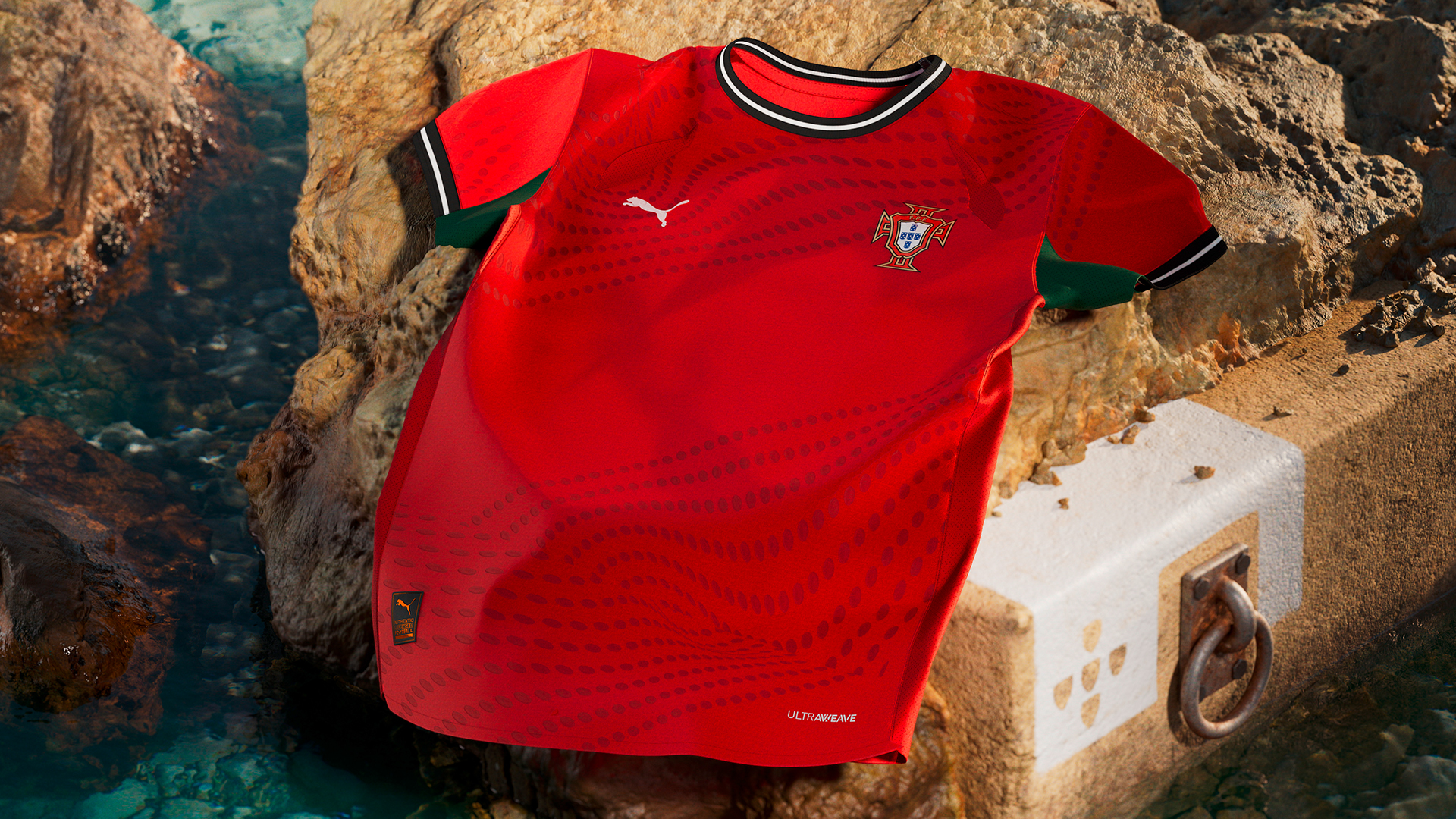 Portugal women's Euro 2025 shirt home