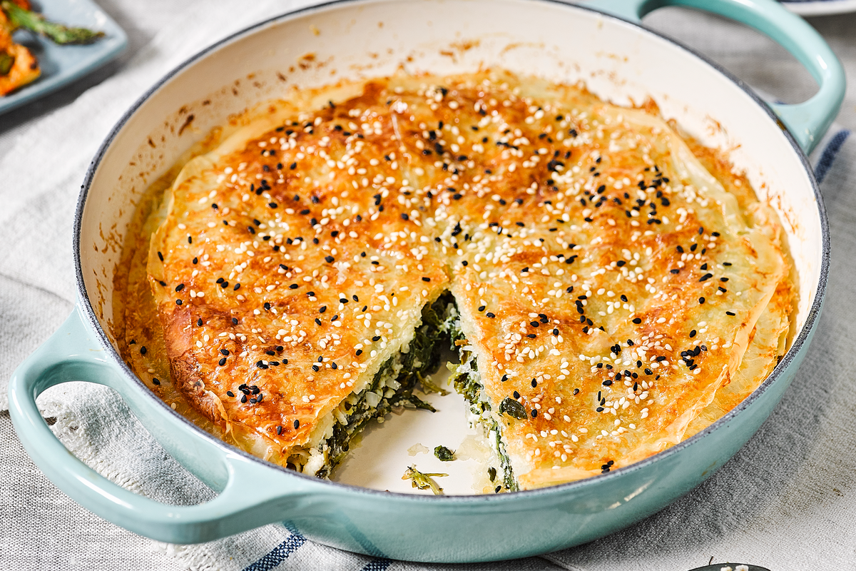 Spanakopita (Greek spinach pie) Dinner Recipes Woman & Home