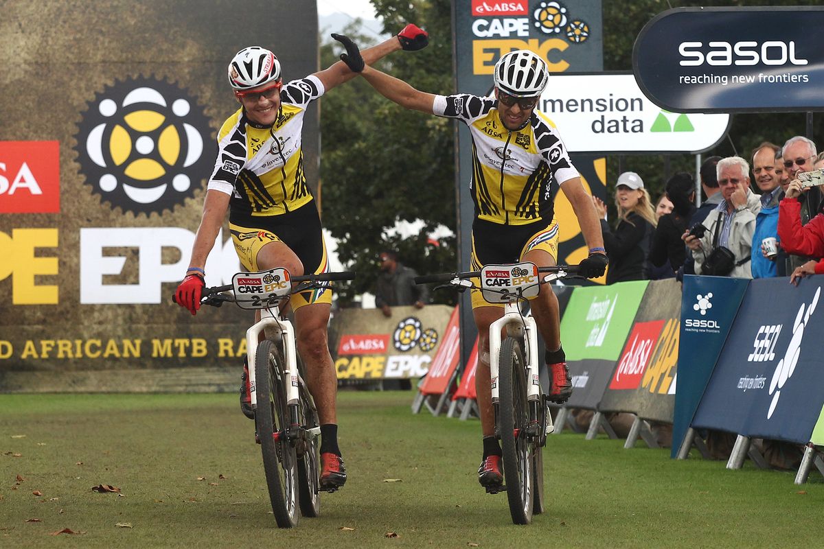 Christophe Sauser and Jaroslav Kulhavy win stage 2