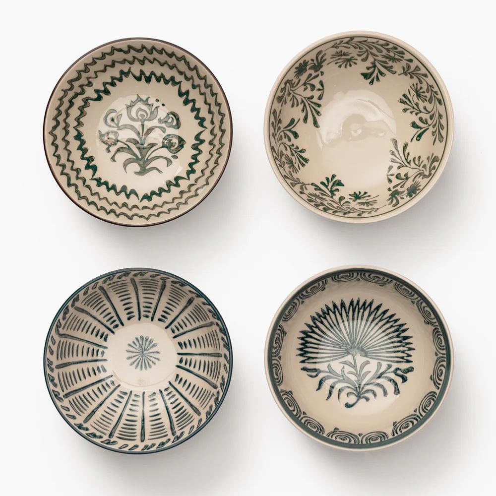 Mattia Hand Painted Bowl