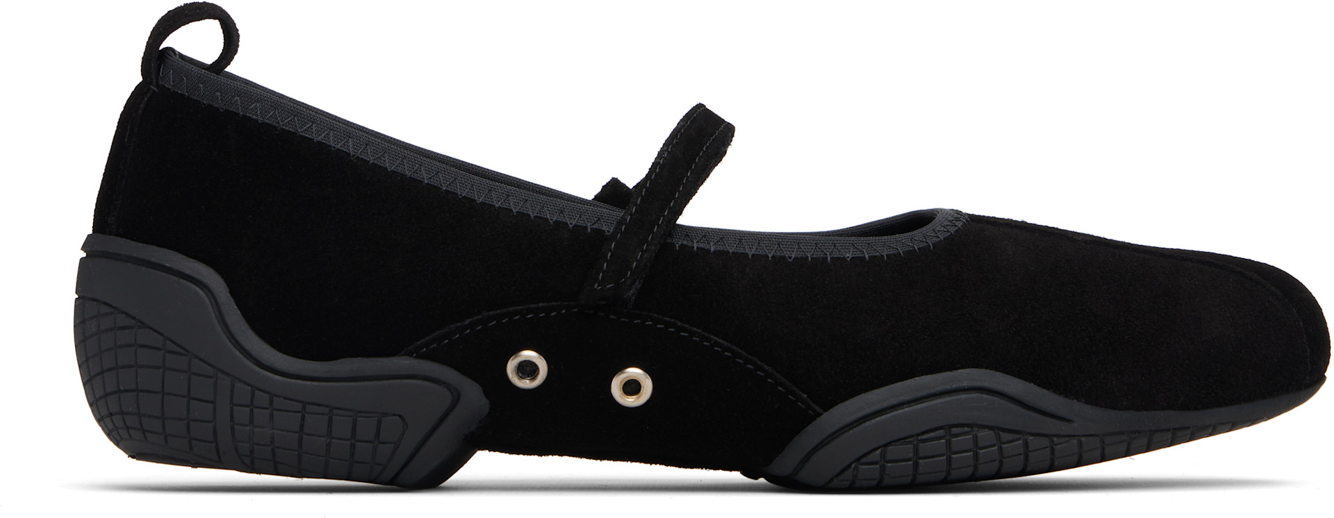 Black Sophie Ballerina Flats