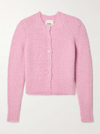 Kathlen Knitted Bouclé Cardigan