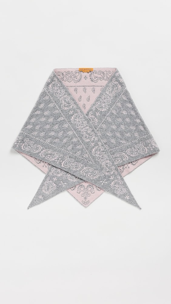 Guest in Residence the Wild Rag Cashmere Bandana Scarf