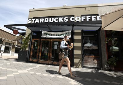 A Starbucks in California