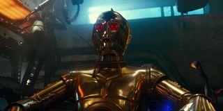 C-3PO with red eyes in Star Wars: The Rise of Skywalker