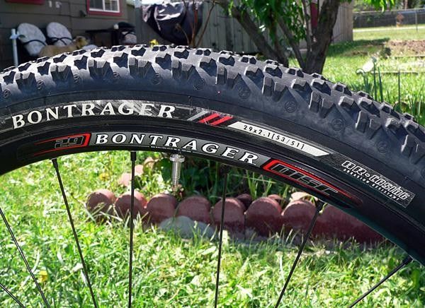 Bontrager's new Dry X tires are said to stick like glue in its intended environment.