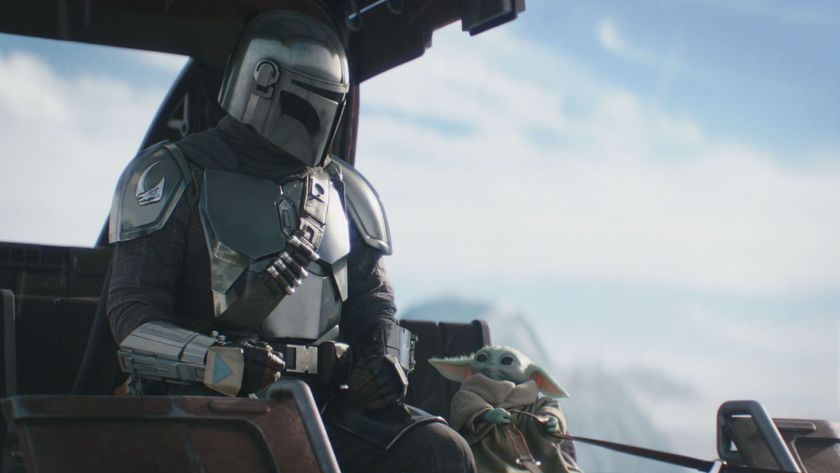 The Mandalorian and Grogu in the Big Game Spot