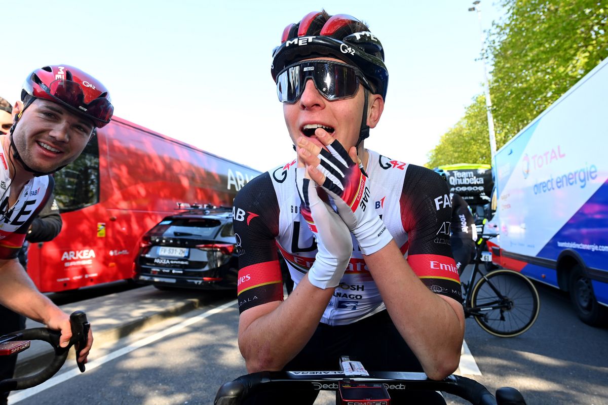 Liege - Bastogne - Liege 2021 - 107th Edition - Liege - Liege 259,1 km - 25/04/2021 - Tadej Pogacar (SLO - UAE Team Emirates) - photo Vincent Kalut/PN/BettiniPhoto&Acirc;&copy;2021