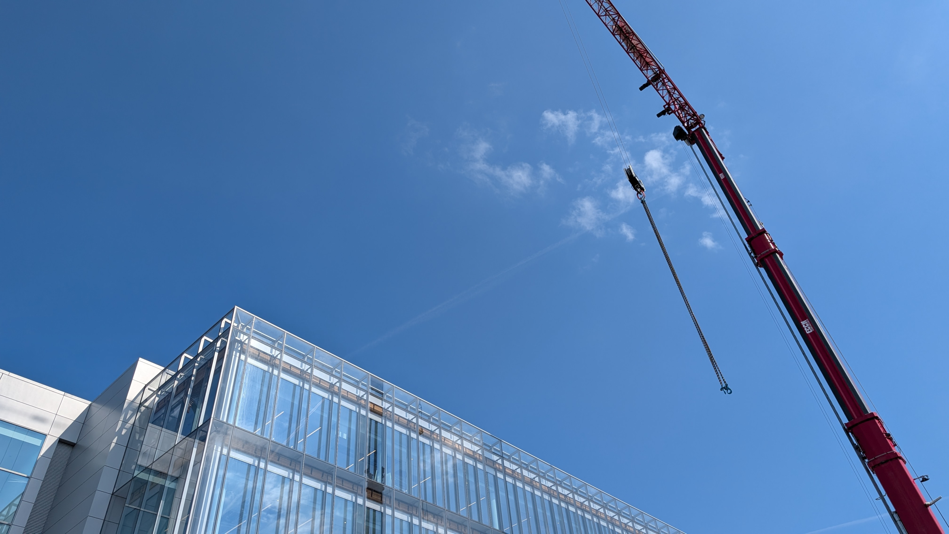 Ongoing works at Apple's Cork campus