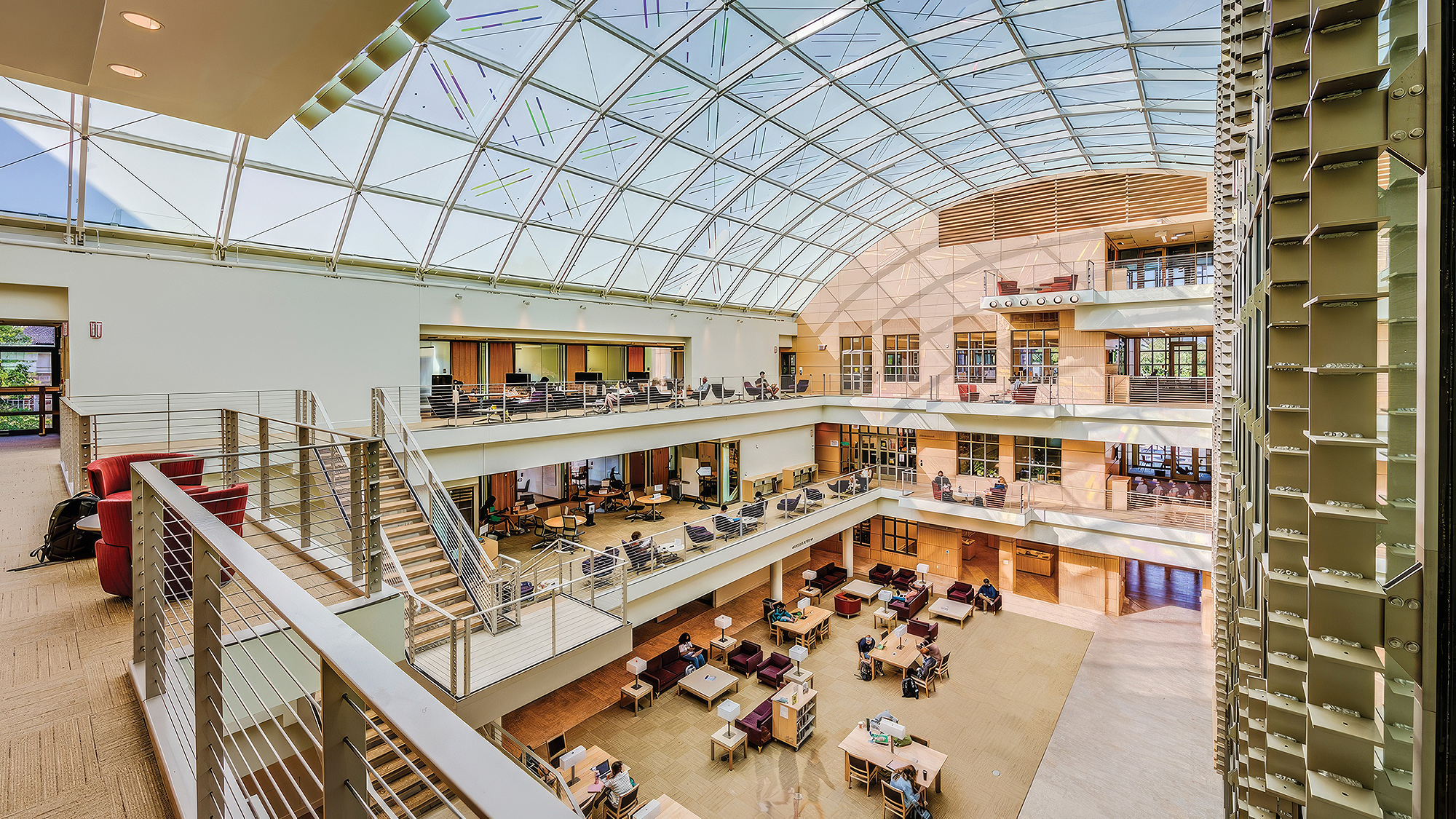 The new Kenyon College West Quad building.