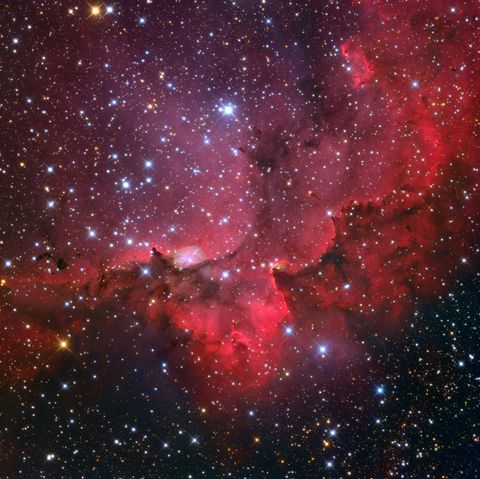 Happy Halloween! Witch's Broom and Wizard Nebula Shine in Dazzling ...