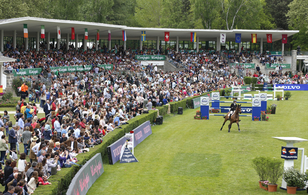 The crowd at the Longines Global Champions Tour of Madrid