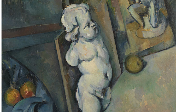 Still life with Plaster Cupid, 1894 (circa), Paul Cézanne (1839-1906). Object id P.1948.SC.59. NP206.